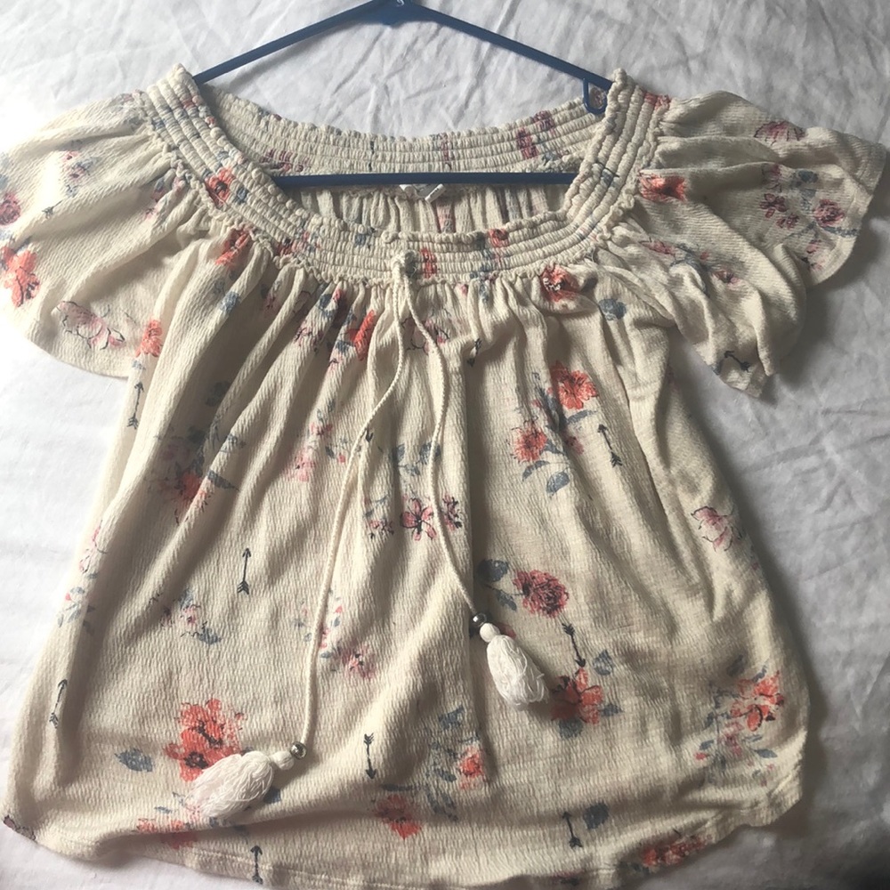 Off the shoulder top